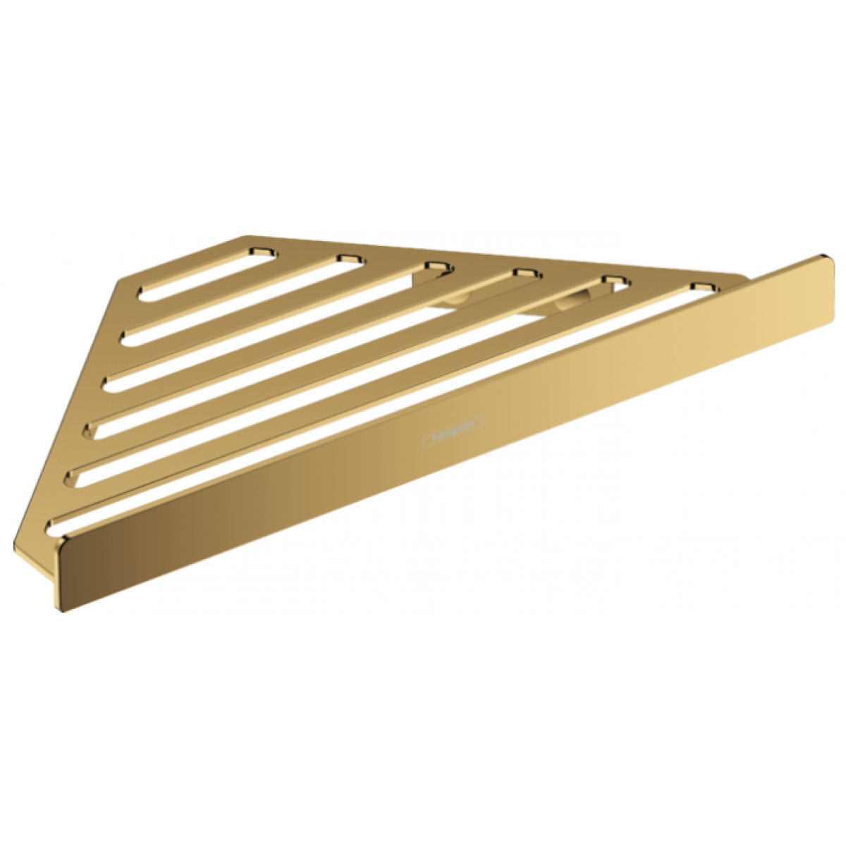 Hansgrohe AddStoris 41741997 拋光金墻角籃